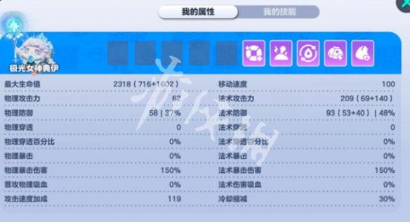 蛋仔派对极光女神最强出装推荐